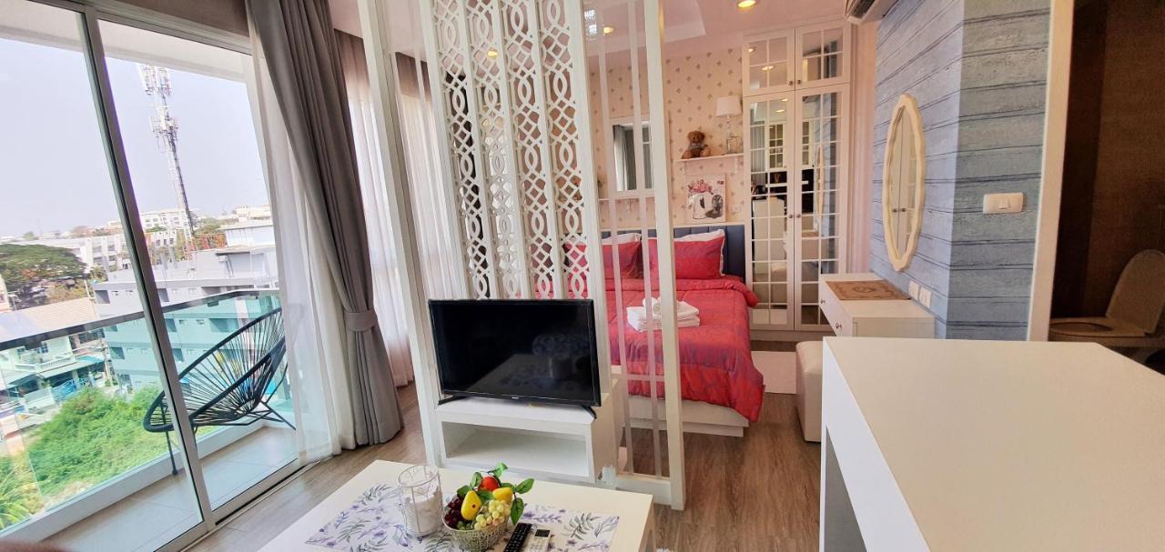 Sweet Seaview Flr6 With Toproop Pool Flr7 At The Blux Bangsaen Ngoại thất bức ảnh