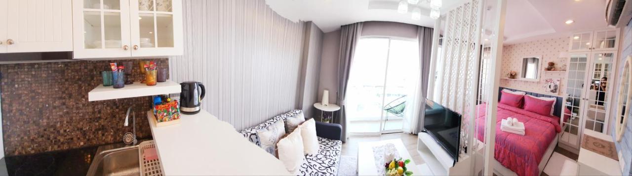 Sweet Seaview Flr6 With Toproop Pool Flr7 At The Blux Bangsaen Ngoại thất bức ảnh