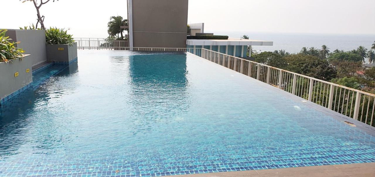 Sweet Seaview Flr6 With Toproop Pool Flr7 At The Blux Bangsaen Ngoại thất bức ảnh
