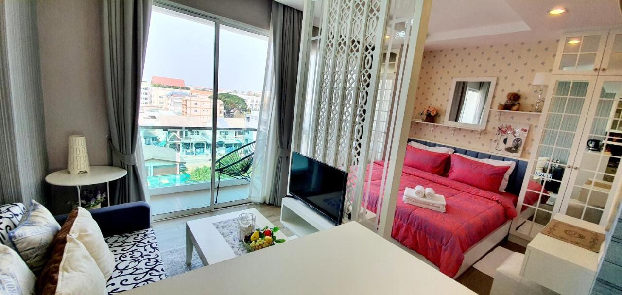 Sweet Seaview Flr6 With Toproop Pool Flr7 At The Blux Bangsaen Ngoại thất bức ảnh